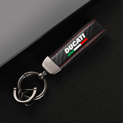 Five Star Leather Ducati Keychain™