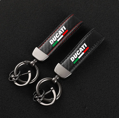 Five Star Leather Ducati Keychain™