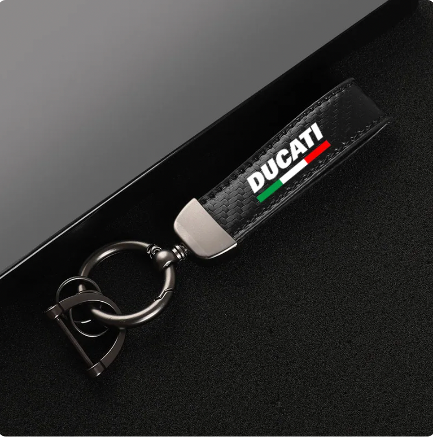 Five Star Leather Ducati Keychain™