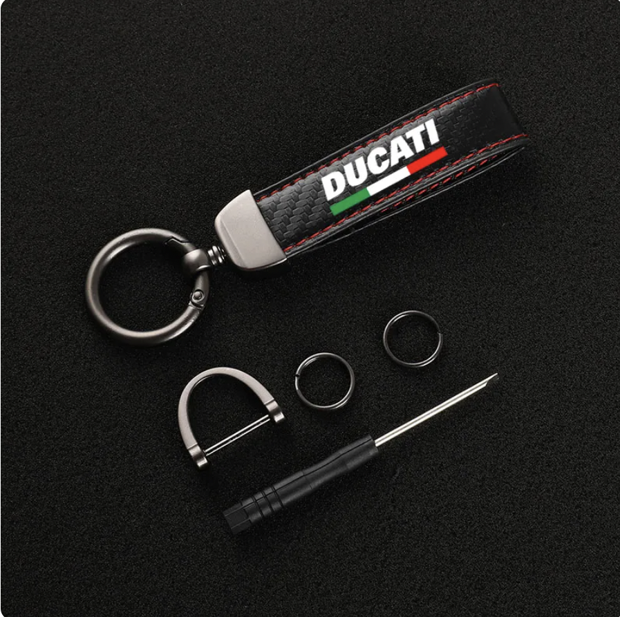 Five Star Leather Ducati Keychain™