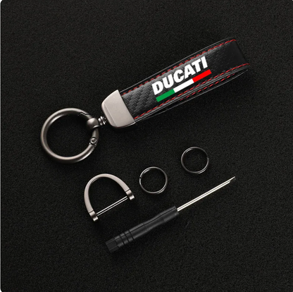 Five Star Leather Ducati Keychain™