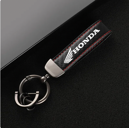 Five Star Leather Honda Keychain™